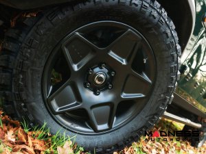 Ineos Grenadier Custom Wheels - Mondail Retro RS-Forged Light Alloy - Satin Black